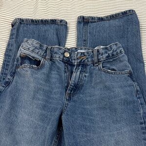Zara Kids Straight Leg Blue Jeans